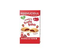 Kiddylicious Strawberry Fruity Bakes 12+ months 132g (6x22g)