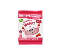 Kiddylicious Strawberry Maxi Wafers 6+ months 40g (10x4g)