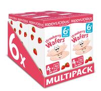 Kiddylicious Strawberry Mini Wafers Gluten and Dairy Free Kids Snack Suit
