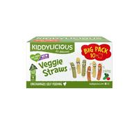 Kiddylicious Veggie Straws Bulk Box 9+ months 120g (10x12g)