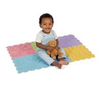 KiddyMoon Sensory Puzzle Mat For Kids Orthopedic Game Tiles 6 Pieces, Multi