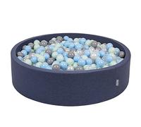 KiddyMoon Soft Ball Pit Round ∅ 7Cm / 2.75In For Kids, Foam Ball Pool Baby Playballs Children, Made In The EU