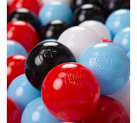 KiddyMoon Soft Plastic Play Balls ∅ 6Cm / 2.36 Multi Colour Made In EU