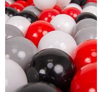 KiddyMoon Soft Plastic Play Balls ∅ 7Cm/2.75In Multi-Colour Made In EU