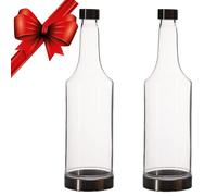 Kidia Infuse Store n' Pour 750 ml - Professional Cocktail & Infusion Bottle • Stainless Steel Caps • Perfect for Premix, Juices, Teas & Batch Cocktails • Bartender Essential