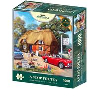 Kidicraft Nostalgia A Stop For Tea 1000 Pieces Puzzle