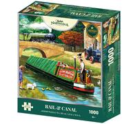 Kidicraft Nostalgia Rail And Canal 1000 Pieces Puzzle