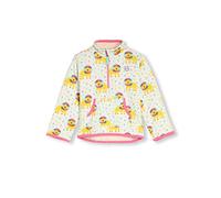 kIDio Organic Cotton Baby Infant Toddler Warm Reversible Fleece Jumper - Boy Girl (0-4 Years) (18-24 Months, White Lion)
