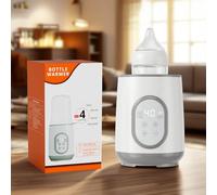 Kidken 8-in-1 Baby Bottle Warmer, Rapid Even Heating for Breast Milk & Formula with 24H Keep Warm, Smart Sensor Technology & Auto Shut-Off | Safe & Energy Efficient