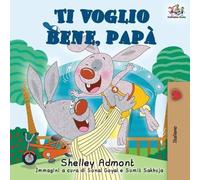 Kidkiddos Books Ti voglio bene, papa Paperback Book Kidkiddos Books Multicolor
