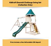 KidKraft Emerald Challenge Swing Set (Collection Only)