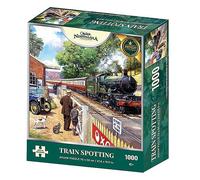 KidKraft Nostalgia Collection Train Spotting 1000 Piece Puzzle