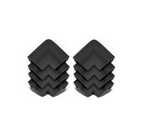 Kidkusion 8 Piece Jumbo Corner Guards, Black