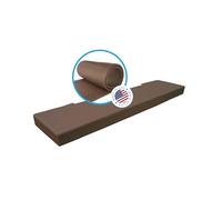 KidKusion Soft Seat Hearth Pad, Brown, Long