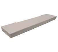 KidKusion Soft Seat Hearth Pad | Made in USA | Taupe | 90" x 14" | Fireplace and Hearth Protection