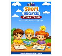 KIDLUME Basic Words Practice Workbook: Tracing & Writing Simple Everyday Words for Kids Ages 4-6 | Build Vocabulary, Early Reading & Writing Skills (Kidlume English Foundations)