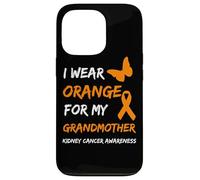 Kidney Cancer I Wear Orange For My Grandmother Ribbon Case for iPhone 13 Pro