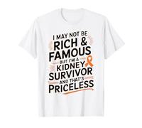 Kidney Cancer Survivor Awareness Quote T-Shirt