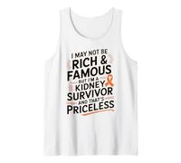 Kidney Cancer Survivor Awareness Quote Tank Top