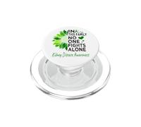 kidney disease Awareness sunflower support kidney disease PopSockets PopGrip for MagSafe
