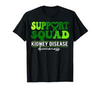 Kidney Disease Awareness Support Squad Kidney Disease Groovy T-Shirt