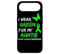 Kidney Disease I Wear Green For My Auntie Ribbon Case for iPhone Air