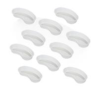 Kidney Dish/Tray/Bowl Medical Supplies Surgical Dental General Purpose Polypropylene 4 Sizes, Pack of 10 (Natural, 150mm x75mm x 30 mm)