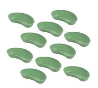 Kidney Dish/Tray Medical Supplies Surgical Dental General Purpose Polypropylene 4 Sizes, Pack of 10 (Green, 250mm x 130mm x50 mm)