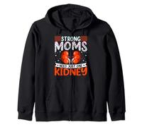 Kidney Donor Mama - Strong Moms Need Just One Kidney Zip Hoodie