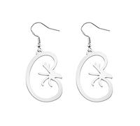 Kidney Earrings Kidney Transplant Pendant Urologist Earrings Nephrologist Doctor Kidney diseases Biology Jewelry (Kidney Earring EU)