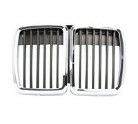 Kidney Grill For BMW E30 For M3 3 Serie 1982 1983 1984 1985 1986 1987 1988 1989 1990 1991 Front Hood Kidney Grille Chrom Black 51131884350 Front Grille