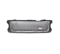 Kidney Grill For Land For Rover For Rang For Rover For Vogue 2010 2011 2012 Front Bumper Mesh Grill Fenders Autobiography Style Accessories Front Grille(Grey silver grill)