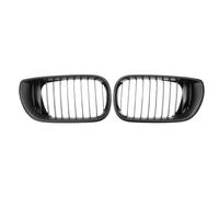 Kidney Grille Compatible With 3 Series E46 320i 2002 2003 2004 2005 Car Front 4 Door Bumper Grille Front Center Grille Radiator Grille(Matte Black)