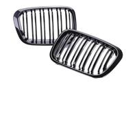 Kidney Grille Compatible With BMW For E46 1998 1999 2000 2001 2 Or 4 Doors Gloss Black Car Front Kidney Grill Racing Grille Accessories(4 door,Double)