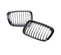 Kidney Grille Compatible With BMW For E46 1998 1999 2000 2001 2 Or 4 Doors Gloss Black Car Front Kidney Grill Racing Grille Accessories(4 door,Single)