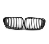 Kidney Grille Compatible With BMW For E46 1999 2000 2001 2002 51138208683 Car 2 Door Front Grille Front Kidney Grill Front Center Grille(Bright Black)