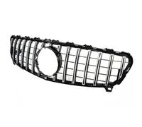 Kidney Grille For Benz A180 A200 A250 A45 For AMG W176 A-Class 2013 2014 2015 2016 2017 2018 Front Bumper Mesh Grille For GTR Style Front Grills(2016-2018 Silver)