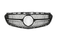 Kidney Grille For Benz For E-Class W212 E300 E350 E400 2014-2016 Chrome GTR Style Grilles Glossy Black AMG Front Racing Grille car front bumper grille(Diamond-Chrome Black)