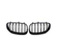 Kidney Grille For BMW For M5 E60 E61 325i 2004-2009 Front Bumper Chrome Diamonds Hood Grilles Bumper Grill(Glossy Black)