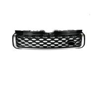 Kidney Grille For Range For Rover For Evoque For L538 2011-2018 Front Bumper Grille Honeycomb Mesh Racing Grill(Black and Silver)