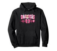 Kidney Heartbeat Nephrology Nursing Team Dialysis Technician Pullover Hoodie