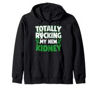 Kidney Recipient Kidney Transplant Survivor Zip Hoodie