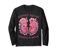 Kidney Squad Keeping It Renal Dialysis Technician Nurse Long Sleeve T-Shirt