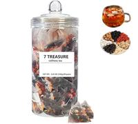 Kidney Tea Formula Ginseng 7 Treasure Wellness Tea, Chinese Kidney Cleansing T ea, Chinese Herbal Kidney Tea Bag for Men, Wellness Formula K idney Cleanse Teabag (1 Pcs)