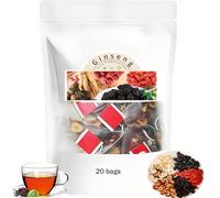 Kidney Tea Formula Ginseng Six Treasure Tea, Six Treasure, Formula Ginseng FiveTreasure Tea Organic Kidney Cleanse, Chinese Natural Herbal (1)