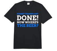 Kidney Transplant Done! Now Where's The Beer? Funny Kidney Comfort Colors Adult Heavyweight T-Shirt