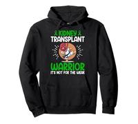 Kidney Transplant Warrior - It's Not for the Weak Survivor Pullover Hoodie