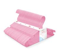 Kidoola 36 Pack Plastic Kids Hangers, Pink