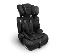 Kidoola Adjustable Car Seat for Toddlers & Children - i-Size Safety Certified Booster Seat, Padded & Comfortable with 3 Adjustable Age Functions& Straps, 100-125cm,Up to 12 Years -ECE R129(Black)