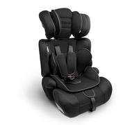 Kidoola Adjustable Car Seat for Toddlers & Children - i-Size Safety Certified Booster Seat, Padded & Comfortable with 3 Adjustable Age Functions& Straps, 100-125cm,Up to 12 Years -ECE R129(Black)